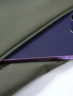 Men's Vest Gilet Fishing Vest Hiking Vest Daily Date Vacation Fashion Casual Spring & Summer Pocket Polyester Breathability Plain Zipper Stand Collar Regular Fit Black Khaki Army Green Dark Blue Vest