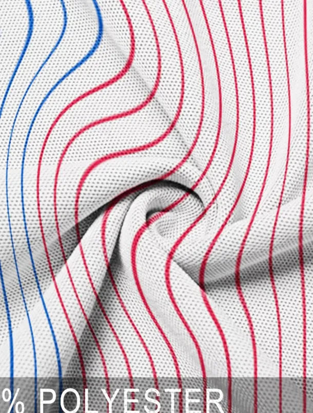 Men's Veterans Patriotic Sports Polo Shirts Golf Shirt Short Sleeve Polo Shirts Collared Shirts Casual Sportswear Vacation Wear Buttons 3D Print Spring & Summer White