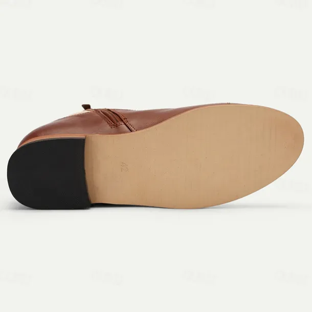 Men's Victorian Faux Leather Ankle Boots with Embroidered Dragonfly Jacquard Fabric and Gold Button Accents – Vintage-Inspired Dress Boots