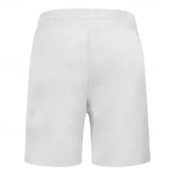 Men's Waffle Athletic Shorts Sweat Shorts Shorts Summer Shorts Pocket Drawstring Elastic Waist Plain Comfort Breathable Short Outdoor Sports Classic Casual Black White