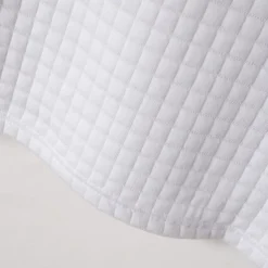 Men's Waffle Polo Shirt Quarter Zip Polo Daily Holiday Quarter Zip Long Sleeve Fashion Modern Plain Pocket Spring & Fall Regular Fit Black White Navy Blue Orange Light Grey Dark Gray Waffle Polo