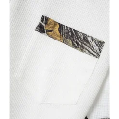 Men's Waffle Shirt T-shirt Suits 2 Pieces Outfits Tee & Shorts Short Sleeve Standing Collar Summer Color Block Fashion Casual 2 Piece Front Pocket Vacation Daily Wear Going out Black White Royal Blue