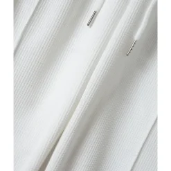 Men's Waffle Shirt T-shirt Suits 2 Pieces Outfits Tee & Shorts Short Sleeve Standing Collar Summer Color Block Fashion Casual 2 Piece Front Pocket Vacation Daily Wear Going out Black White Royal Blue