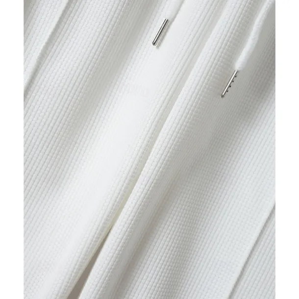 Men's Waffle Shirt T-shirt Suits 2 Pieces Outfits Tee & Shorts Short Sleeve Standing Collar Summer Color Block Fashion Casual 2 Piece Front Pocket Vacation Daily Wear Going out Black White Royal Blue