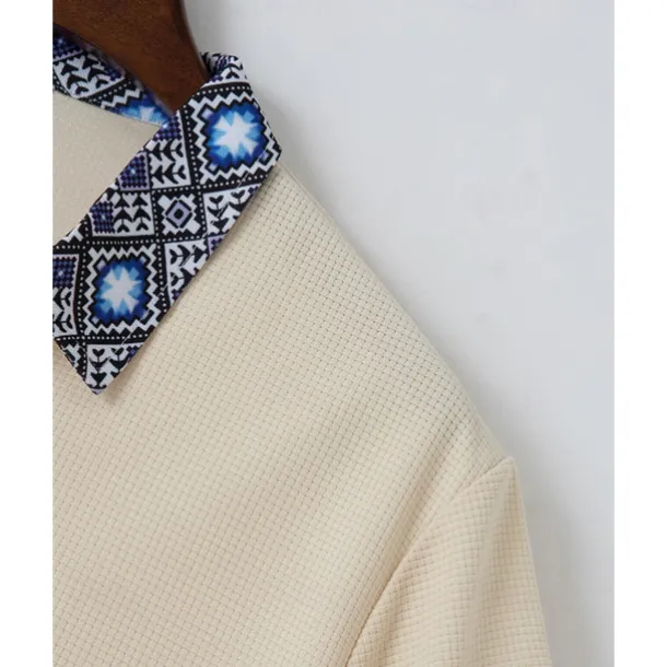 Men's Waffle Shirt T-shirt Suits Shirt and Pant Sets 2 Pieces Outfits Short Sleeve Lapel Summer Color Block Fashion Casual Patchwork 2 Piece Vacation Daily Wear Going out Black White Royal Blue Top