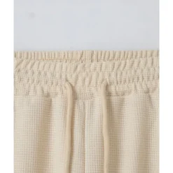 Men's Waffle Shirt T-shirt Suits Shirt and Pant Sets 2 Pieces Outfits Short Sleeve Lapel Summer Color Block Fashion Casual Patchwork 2 Piece Vacation Daily Wear Going out Black White Royal Blue Top