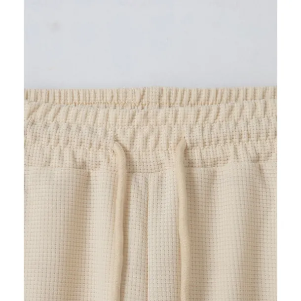 Men's Waffle Shirt T-shirt Suits Shirt and Pant Sets 2 Pieces Outfits Short Sleeve Lapel Summer Color Block Fashion Casual Patchwork 2 Piece Vacation Daily Wear Going out Black White Royal Blue Top