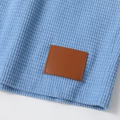 Men's Waffle Shorts Shorts Summer Shorts Casual Shorts Pocket Drawstring Elastic Waist Plain Comfort Breathable Short Outdoor Vacation Sport Casual Black White Micro-elastic