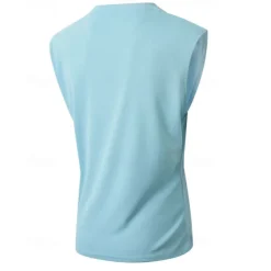 Men's Waffle Tee Tank Top Vest Top Undershirt Sleeveless Crew Neck Summer Plain Fashion Designer Basic Classic Vacation Street Going out Black White Pink Top Tee for Men