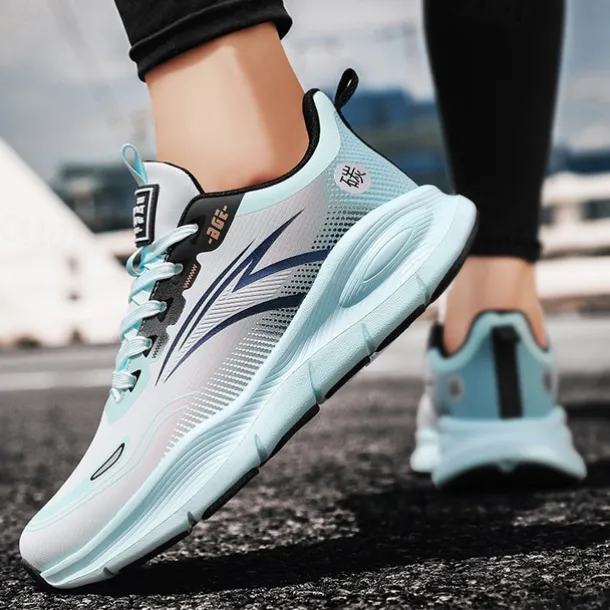 Men's Warm Lined Running Sneakers, Lightweight Cushioned Athletic Shoes with Lace-Up Design for Winter Outdoor Sports and Daily Wear