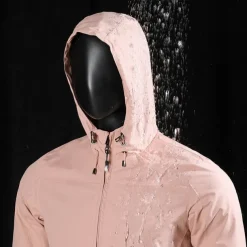 Men's Waterproof Hiking Jacket Gorpcore Hooded Jacket Windbreaker Raincoat Outdoor Rain Jacket Windproof Quick Dry Lightweight Jacket Outerwear Trench Coat Top Full Zip Fishing