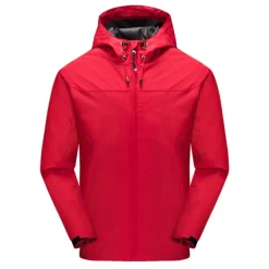 Men's Waterproof Hiking Jacket Gorpcore Hooded Jacket Windbreaker Raincoat Outdoor Rain Jacket Windproof Quick Dry Lightweight Jacket Outerwear Trench Coat Top Full Zip Fishing