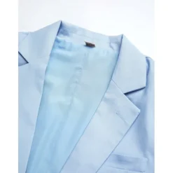 Men's Wedding Beach Linen Suits Closure collar Light Blue pea green Solid Colored Tailored Fit 2 Piece Single Breasted One-button