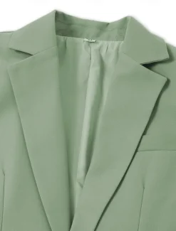 Men's Wedding Business Suits Black Sage Fashion Formal Solid Colored Standard Fit 3 Piece Single Breasted Two-buttons