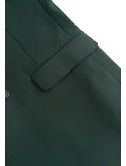 Men's Wedding Party Evening Wear Suits Notch Lapel Dark Green Dark Grey Fashion Business Solid Colored Standard Fit 3 Piece Single Breasted Two-buttons