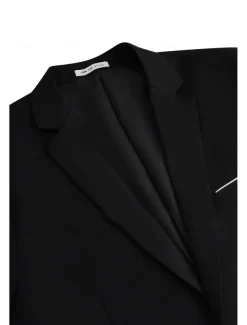 Men's Wedding Suits Notch Black Red Business Formal Solid Colored Tailored Fit 2 Piece Single Breasted One-button
