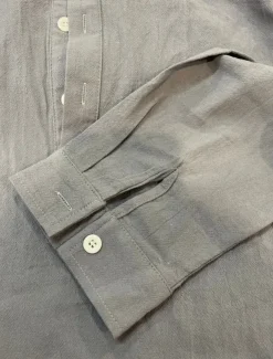 Men's white Linen Shirt Plain V Neck Maroon Black White Army Green Navy Blue Daily Going out Long Sleeve Clothing Apparel Fashion Designer Business Elegant