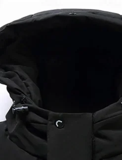 Men's Winter Coat Down Jacket Puffer Jacket Padded Jacket Pocket White Duck Down Vacation Daily Wear Date Long Fashion Casual Comfortable Thermal Warm Fall & Winter Solid / Plain Color Black Gray