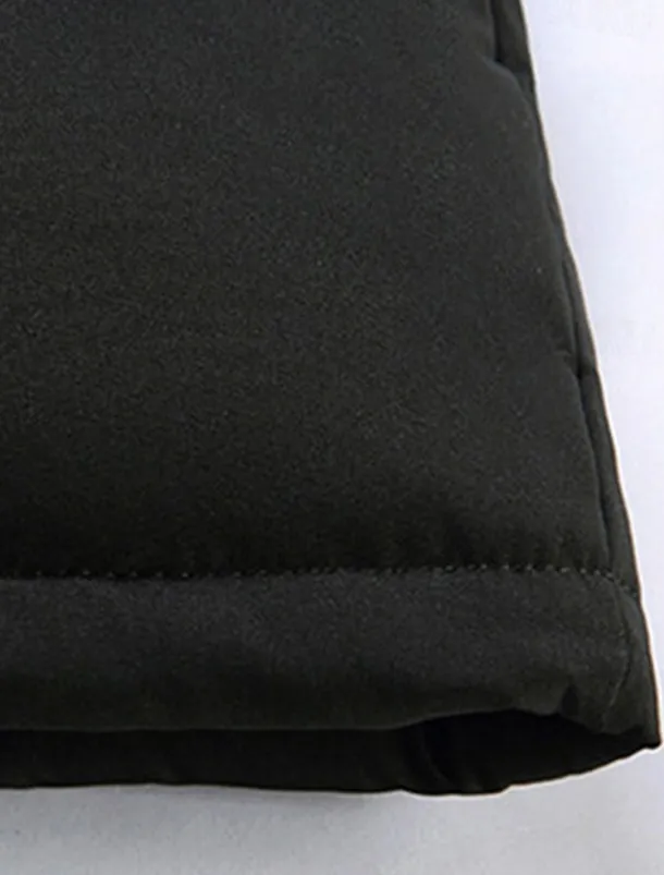 Men's Winter Coat Down Jacket Puffer Jacket Padded Jacket Pocket White Duck Down Vacation Daily Wear Date Long Fashion Casual Comfortable Thermal Warm Fall & Winter Solid / Plain Color Black Gray