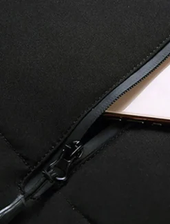 Men's Winter Coat Down Jacket Puffer Jacket Padded Jacket Pocket White Duck Down Vacation Daily Wear Date Long Fashion Casual Comfortable Thermal Warm Fall & Winter Solid / Plain Color Black Gray