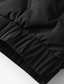 Men's Winter Coat Down Jacket Zipper Pocket Duck Down Vacation Going out To-Go Outdoor Casual / Daily Winter Pure Color Black Beige Gray Puffer Jacket