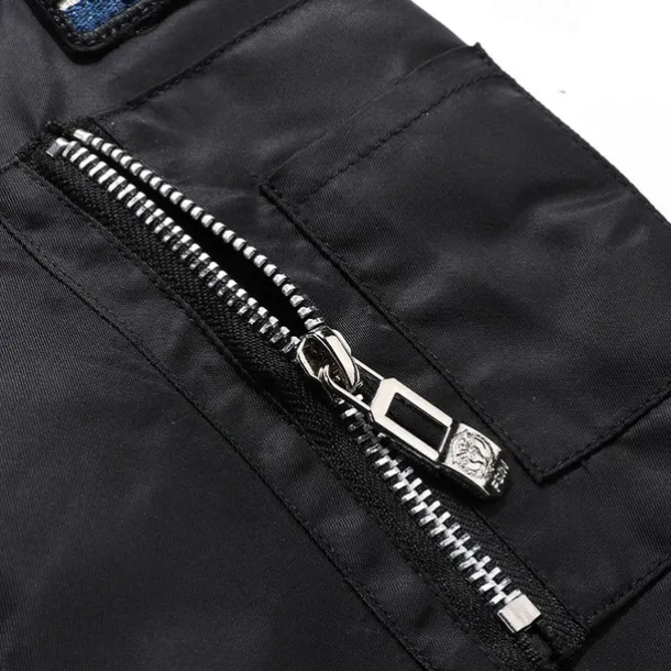 Men's Winter Coat Fleece Jacket Parka Pocket Fleece Polyster Fleece lined Daily Wear Date Vacation Regular Fashion Casual Comfortable Thermal Warm Fall & Winter Letter Black Red Blue Puffer Jacket