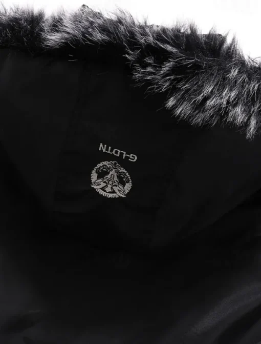 Men's Winter Coat Parka Pocket Polyster Fleece lined Vacation Daily Wear Date Regular Fashion Casual Comfortable Thermal Warm Fall & Winter Solid / Plain Color Black Red Blue Puffer Jacket