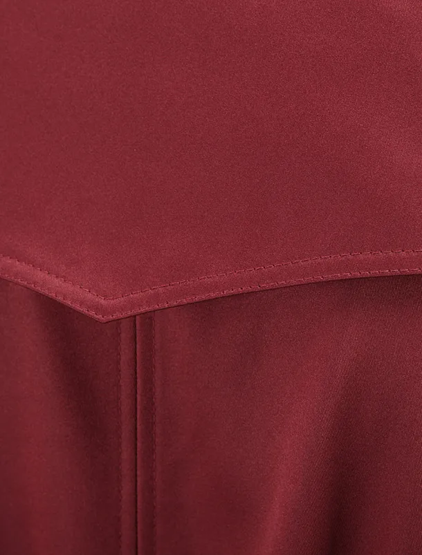 Men's Winter Coat Peacoat Trench Coat Street Business Fall Winter Polyester Thermal Warm Breathable Outerwear Clothing Apparel Casual Solid Color Pocket Turndown Double Breasted