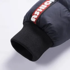 Men's Winter Coat Puffer Jacket Padded Pocket Detachable Hood Polyster Vacation Daily Wear Date Regular Fashion Casual Comfortable Thermal Warm Fall & Winter Color Block Wine Black Yellow Dark Green