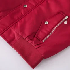 Men's Winter Coat Winter Jacket Parka Embroidered Fleece Hoodie Fur Trim Daily Regular Casual Thermal Warm Winter Plain Black Red Royal Blue Puffer Jacket