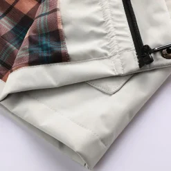 Men's Winter Coat Winter Jacket Fleece Jacket Sport Coat Outdoor Camping & Hiking Waterproof Windbreaker Zipper Pocket Fall Winter Solid Color Fashion Streetwear Hooded Regular Black White Wine Army