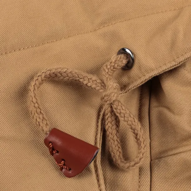 Men's Winter Coat Winter Jacket Fleece Jacket Work Jacket Street Casual Windproof Warm Fall Winter Tactical Cotton ArmyGreen Black khaki Jacket