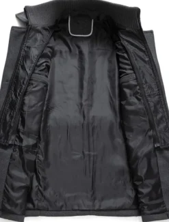 Men's Winter Coat Wool Coat Overcoat Business Casual Winter 30% Wool Windproof Warm Outerwear Clothing Apparel Chic & Modern Solid Colored Rolled collar