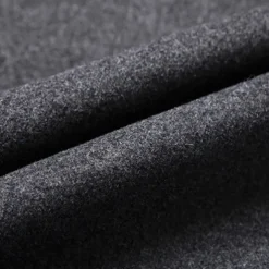 Men's Winter Coat Wool Coat Overcoat Blazer Office Business Winter Wool Windproof Warm Outerwear Clothing Apparel Office / Business Solid Color Pocket Stand Collar Single Breasted One-button