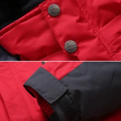 Men's Winter Jacket Fleece Jacket Softshell Windbreaker Climbing Snow Sports Thermal Warm Waterproof Hooded Sportswear