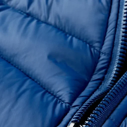 Men's Winter Jacket Puffer Jacket Padded Pocket Polyster Daily Wear Date Vacation Regular Fashion Casual Comfortable Thermal Warm Fall & Winter Solid / Plain Color Wine Black Blue Army Green Puffer