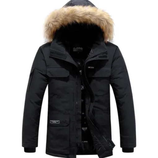 Men's Winter Polyester Thermal Warm Fleece Lining Windproof Breathable orange Cream Screen Color grey blue Vest