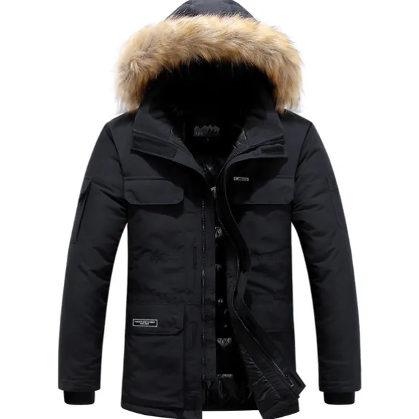 Men's Winter Polyester Thermal Warm Fleece Lining Windproof Breathable orange Cream Screen Color grey blue Vest