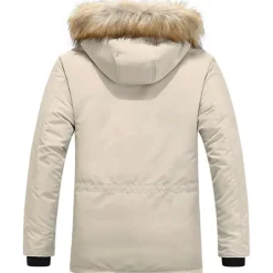 Men's Winter Polyester Thermal Warm Fleece Lining Windproof Breathable orange Cream Screen Color grey blue Vest