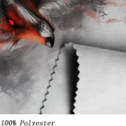 Men's Wolf Sweatshirt Sweatshirt Long Sleeve Sweatshirt Crew Neck Fashion Daily Casual 3D Printing Holiday Going out Streetwear Crewneck 3D Print Winter Spring & Fall