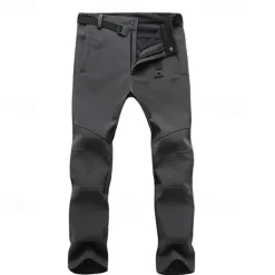 Men's Women's Hiking Pants Trousers Waterproof Hiking Pants Outdoor Fleece Lining Pants / Trousers [Ms. B]Purple [Lady B] Army Green S M L XL XXL