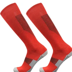 Men's Women's Hiking Socks Ski Socks Sports Socks Sports Socks Thermal Warm Windproof Breathable Quick Dry Winter Outdoor Cotton Black And White Red black White blue for Hunting Ski / Snowboard