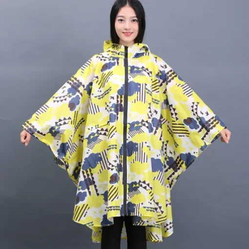 Men's Women's Rain Poncho Hiking Raincoat Waterproof Hiking Jacket Summer Outdoor Waterproof Breathable Quick Dry Lightweight Jacket Poncho Top Fishing Climbing Army green (unisex) Matcha