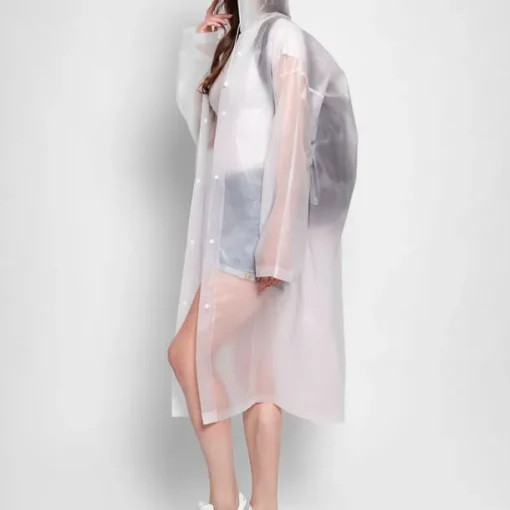 Men's Women's Rain Poncho Waterproof Hiking Jacket Rain Jacket Outdoor Waterproof Windproof Breathable Quick Dry Hiking Outfits Hiking Clothes Summer Spring Autumn / Fall Raincoat Poncho Top Fishing