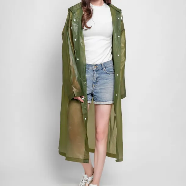 Men's Women's Rain Poncho Waterproof Hiking Jacket Rain Jacket Outdoor Waterproof Windproof Breathable Quick Dry Hiking Outfits Hiking Clothes Summer Spring Autumn / Fall Raincoat Poncho Top Fishing