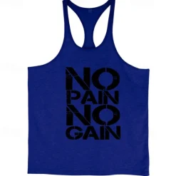 Men's Workout Tank Top Running Tank Top Gym Tank Top Sleeveless Vest / Gilet Casual Athleisure Breathable Quick Dry Soft Gym Workout Running Walking Sportswear Activewear Black White Yellow