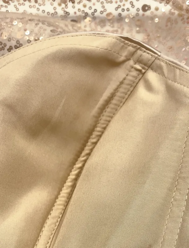 Mermaid Sequin Evening Gown RuchedSatin Dress Long Sleeves Masquerade Floor Length Illusion Neck with Pearls Overskirt dress