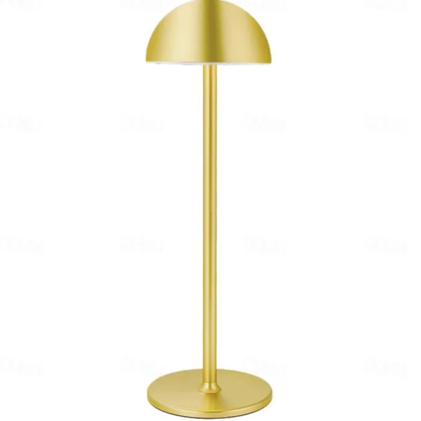 Metal Cordless Table Lamp LED Eye Protection Hotel Restaurant USB Charging Bar Atmosphere Night Light 2000mAH