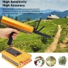 Metal Detector 30m Depth 1200m Range 6 Antenna Highly Accurate Metal Pinpointer Handheld Golden Diamond Miner Detector Metal Finding Detector Remote Search Underground Metal Device for Silvery Copper