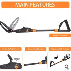 Metal Detector MD-1008A Advanced Kid's Gold Finder Treasure Hunter Pro Detector